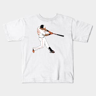 santander the hitter Kids T-Shirt